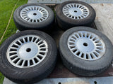 Jaguar Daimler XJ40 X300 X308 7Jx16 20 Spoke 16” Alloy wheels x4