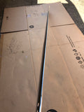Daimler Jaguar X300 Front Centre chrome stainless trim blade piece with Jet wash holes