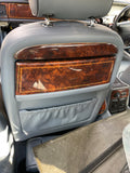 Daimler JAGUAR X300 JGT Regatta Blue Leather Front Seats Walnut Picnic Tables