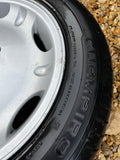 Jaguar X300 X308 XJ40 16” Dimple alloy wheels and tyres x4 8Jx16