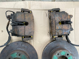 Daimler Jaguar XJ12 Double six XJ40 XJ81 X300 X305 Front Brake Calipers Discs & pads Set 93-97