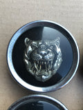 Jaguar X300 X308 XK8 XJ40 Growler wheel badges x4.