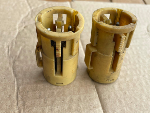 Jaguar XJ40 Front Fog lamp blanking plugs connectors