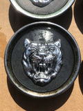 Jaguar X300 X308 XK8 XJ40 XJS Growler wheel badges x4.