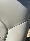 Daimler JAGUAR X300 X305 LFJ Nimbus Grey Heated electric Leather Front Seats with Walnut Picnic Tables left & right
