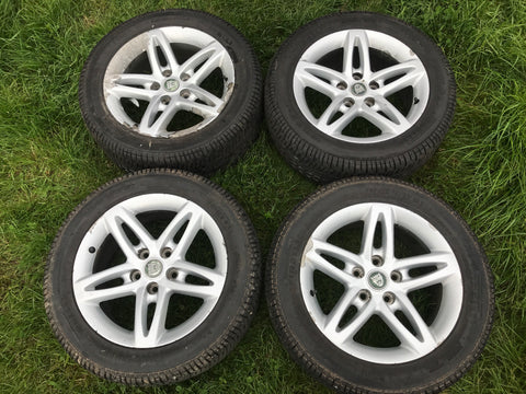 Jaguar XK8 X300 X308 XJ40 Gemini Alloy wheels x4 with Pirelli tyres