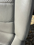 Daimler JAGUAR X300 X305 LFJ Nimbus Grey Heated electric Leather Front Seats with Walnut Picnic Tables left & right