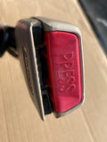 Jaguar XJ40 93-94 Models AEE Doeskin Left side front seat belt buckle for electric seats. BEC14259AEE