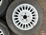 Jaguar Daimler XJ40 X300 X308 20 Spoke 16” Alloy wheels x5 & tyres