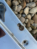 Jaguar XJ40 front bumper chrome centre (without headlamp washers)