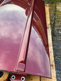 Jaguar X308 XJ8 97-02 stripped Door shell left front NSF SWB CGH Red Madeira Pearl Metallic