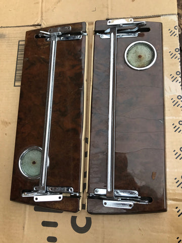 Daimler Jaguar XJ40 walnut veneer rear Picnic tables trays