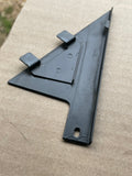 Jaguar XJ40 Left side Cheater Plate window black triangle finisher