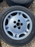 Jaguar X300 X308 XJ40 XJS 16” Dimple alloy wheels & tyres x4 8Jx16