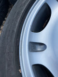 Jaguar X300 X308 XJ40 XJS 16” Dimple alloy wheels & tyres x4 8Jx16