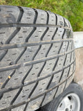Daimler JAGUAR series 1,2,3 XJS XJ40 15” Lattice Cross Spoke alloy wheel x1 15x6.5J 5x120.65 pcd CBC2469 with Pirelli tyre