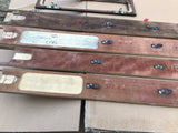 Jaguar Daimler XJ40 Wood veneers Door tops & centre vent Spares Or Repairs