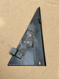 Jaguar XJ40 Left side Cheater Plate window black triangle