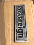 Jaguar XJ40 Sovereign Boot Lid Badge