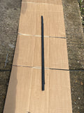 Jaguar X300 X308 Right side rear OSR black waist line seal Average used condition