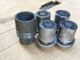 Jaguar X300 X308 XJ40 XK8 Locking Wheel Nut Set With Key Nuts