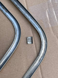 Jaguar XJ40 88-93 front screen stainless steel chrome outer finisher strip