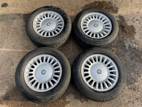 Jaguar Daimler XJ40 X300 X308 20 Spoke 16” Alloy wheels x4
