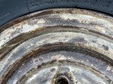 Brian James 12” Steel Trailer wheels & tyres x4 155/70 R12 5 STUD 140MM PCD, NO OFFSET spares or repairs