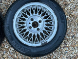 Saab 900 9000 Lattice Cross Spoke Ronal 4x alloy wheels 15”