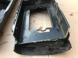 Jaguar XJ40 Rear Bumper side sections Left & Right SPARES OR REPAIRS