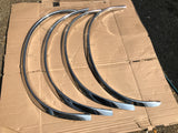 Jaguar XJ40 Stainless steel chrome wheel arch covers trims spats arches
