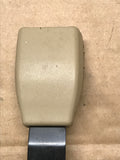 Jaguar XJ40 93-94 Models Doeskin AEE Left front seat belt buckle for manual seats. BEC14261AEE