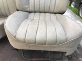 Jaguar Series 3 III Leather Front Seats Doeskin AEE
