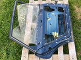 Jaguar X300 stripped Door shell NSR left Rear  94-97 X300, SWB.  Sapphire Blue/ JGE