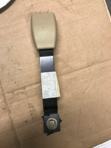 Jaguar XJ40 93-94 Models Doeskin AEE Left front seat belt buckle for manual seats. BEC14261AEE