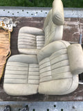 Jaguar Series 3 III Leather Front Seats Doeskin AEE