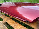 Jaguar XJ40 left Front Door Stripped Shell 1994 Flamenco Red CFH
