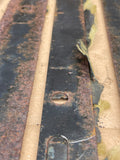 Jaguar XJS 3.6 Metal clamp bracket set for Under Bonnet Hood Liner insulation- average rusted condition.