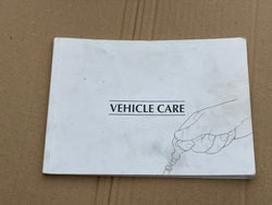 Jaguar X300 XJ6 94-97 Vehicle Care Handbook Manual JJM101612/60