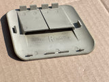 Jaguar X308 front Right seat belt upper trim surround Escutcheon in B Post AGD OATMEAL