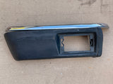 Jaguar XJ40 Right side front bumper side section with Chrome top BDC6776