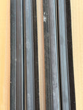 Jaguar XJ40 90-94 waist line seals trims window scrapers x4 set