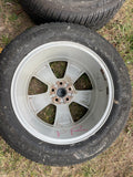 Jaguar E-Pace 5x108 18” alloy wheels with winter tyres x4 8Jx18