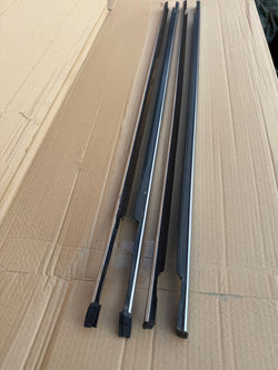 Jaguar XJ40 90-94 waist line seals trims window scrapers x4 set