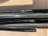 Jaguar X300 X308 XJ8 Stainless Chrome waist line seal set of four SWB (mixed used condition)