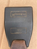Jaguar X300 rear seat belt set of 3. Warm Charcoal/ Black LEG trim code