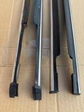 Jaguar XJ40 90-94 waist line seals trims window scrapers x4 set