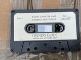 Jaguar XJ40 Radio Cassette Tape & CD player guide DBC5312