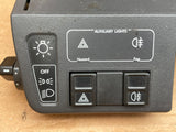 Jaguar Daimler XJ40 93-94 Facia panel with Lighting Logic Switch Pack Light Switch & Trip Computer