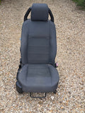 Land Rover Discovery 3 L319 04-09 genuine Right front seat Cloth Manually operated- SPARES OR REPAIRS